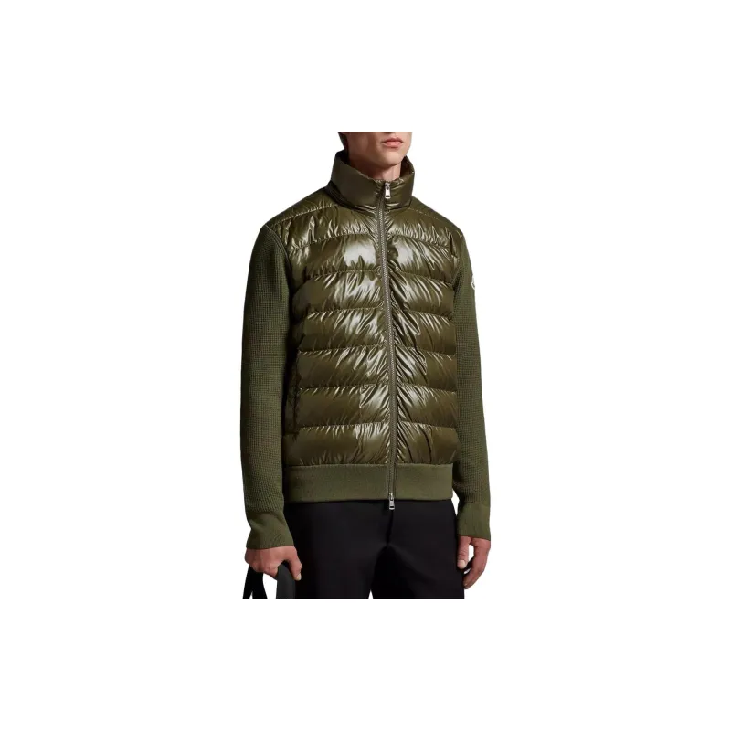 Moncler Down Jacket Men's Olive Green-5