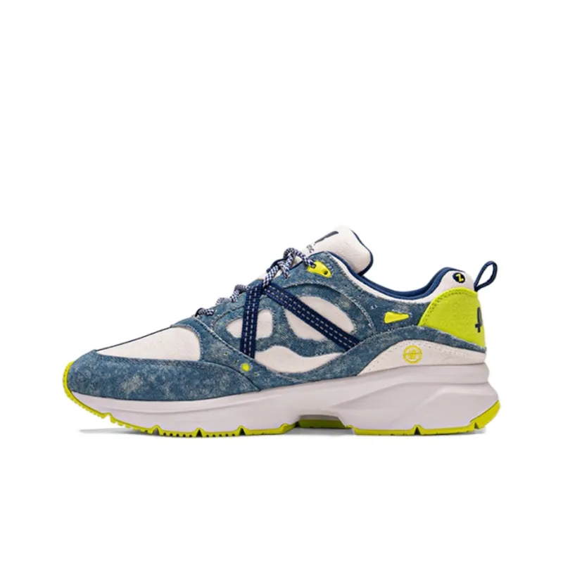 PENN x DIZYGOTIC Project Alpha Low Top Casual Shoes Unisex White Blue-2