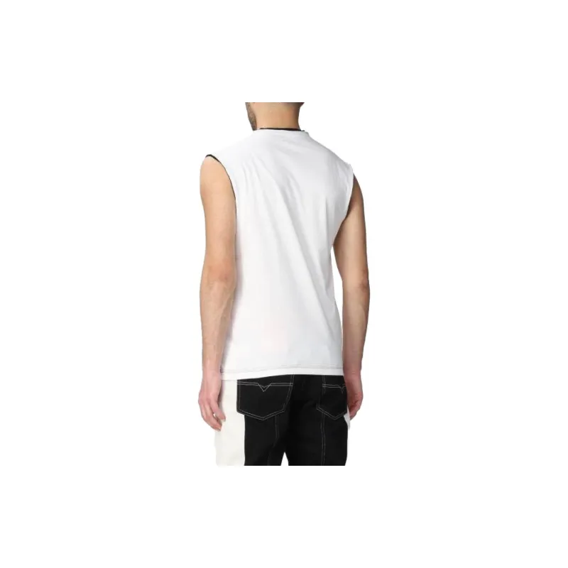 DIESEL Tank Tops Men White-2