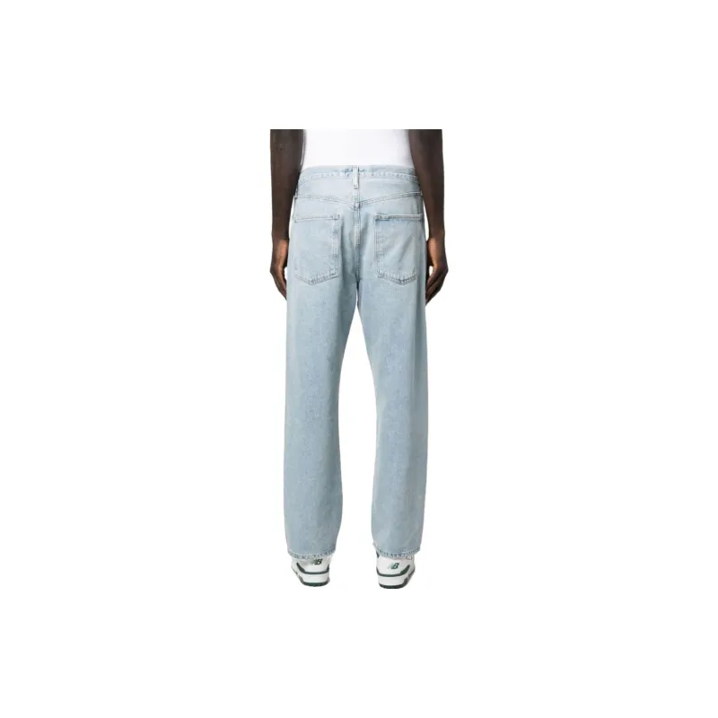 AGOLDE Mid Rise Straight Leg Jeans-2
