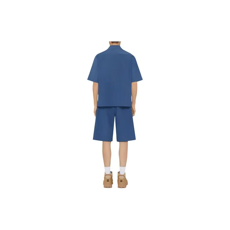Givenchy Logo Embroidered Short Sleeve Shirt-2