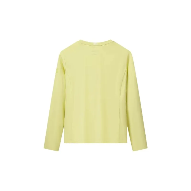KSWISS SS24 Regular T Shirt Women's Light Mustard Yellow-1