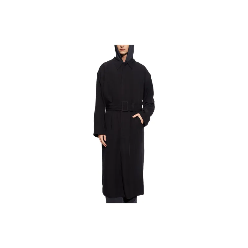 Balenciaga Belted Mid Length Trench Coat-2