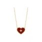Blazing Heart Necklace-Sweetheart Box