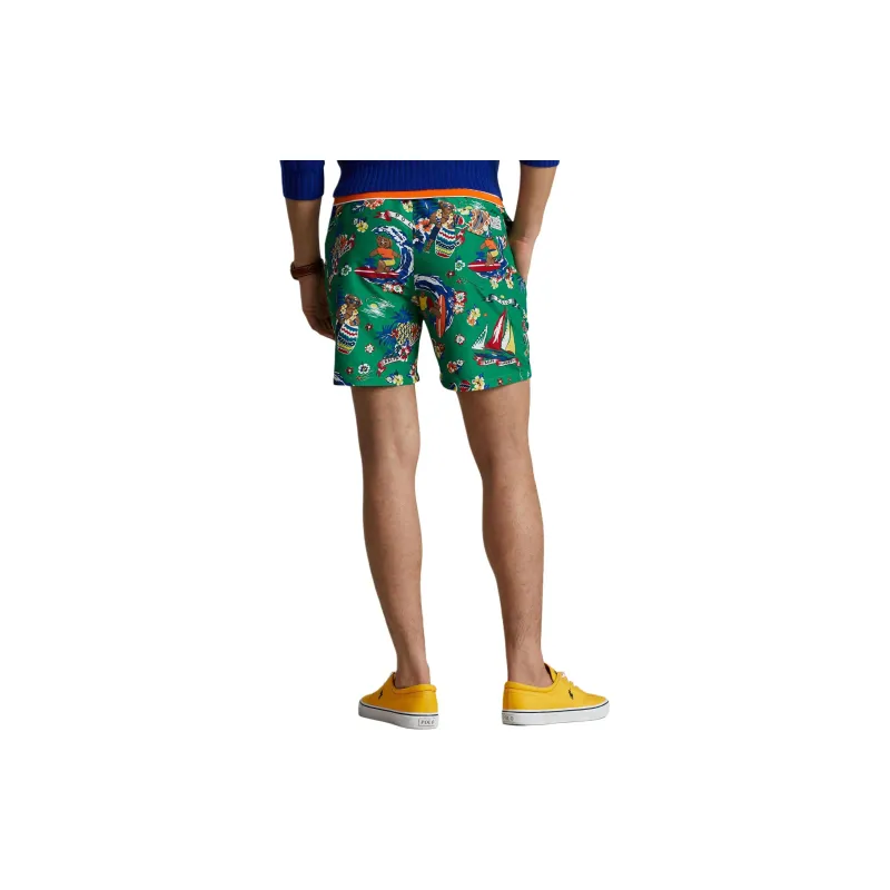 Polo Ralph Lauren Graphic Printed Drawstring Swim Shorts-3