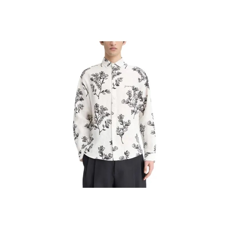 Jacquemus La Chemise Simon Flower Printed Shirt-4