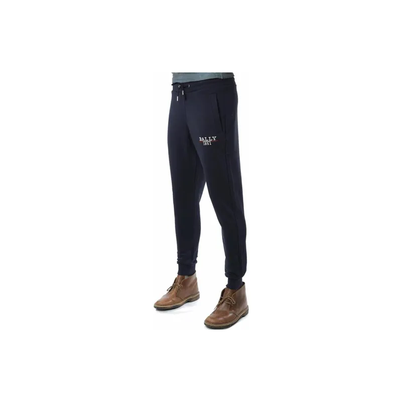 BALLY SS24 Casual Pants Men's Dark Blue-2