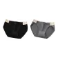 M1585-B Set-Soft Cotton Split-Black+Gray Blue (2 Pack)