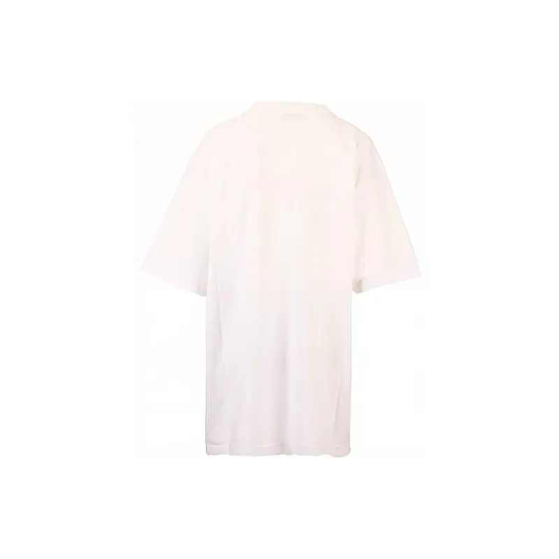 Balenciaga T Shirt Loose Fit Style Men's White-1