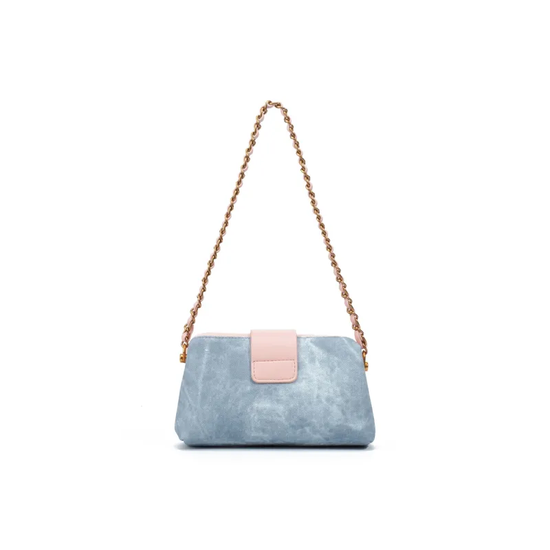 SNOOPY PU Crossbody Bag Shoulder Bag Regular Women's Blue/Pink-1