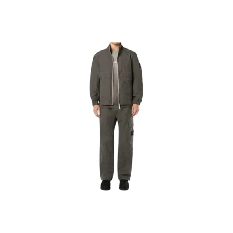 STONE ISLAND Logo Patch Drawstring Pants-1