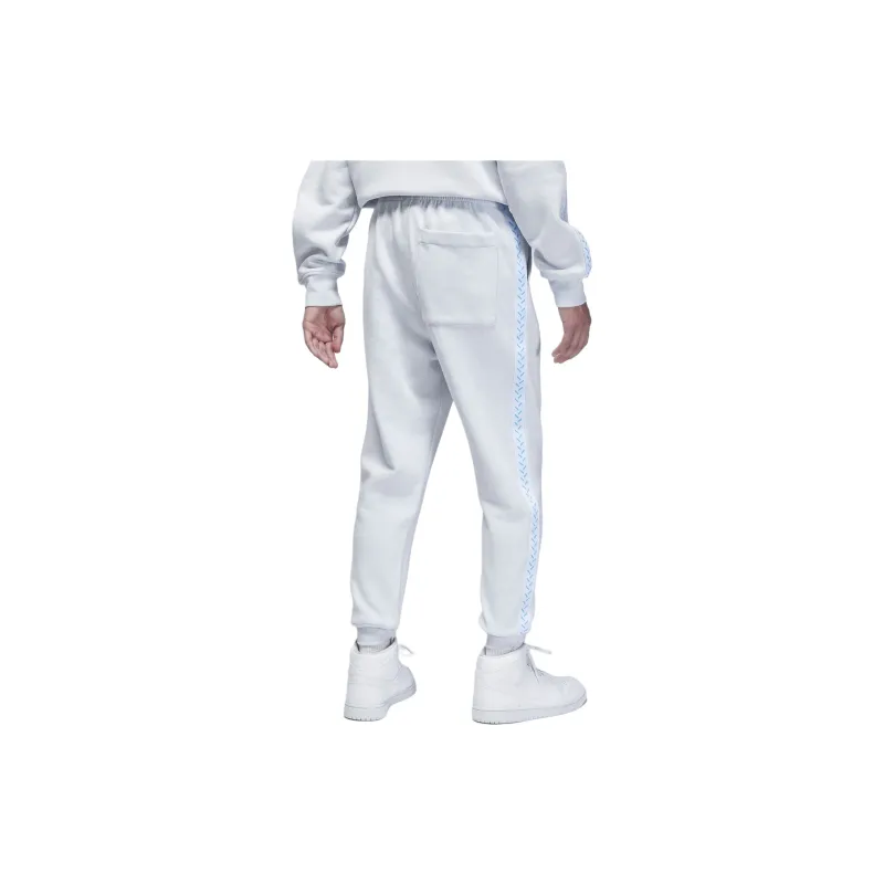 Jordan Flight MVP Knitted Sweatpants Men's White-5