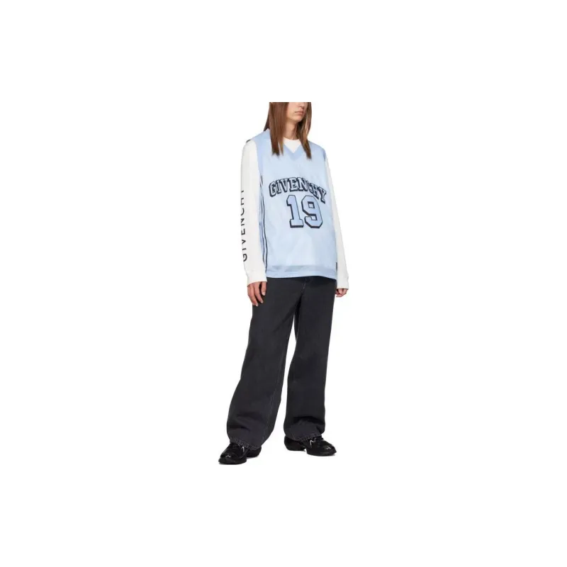Givenchy Logo print Long sleeve T shirt-3