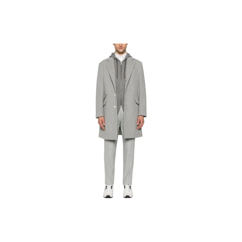 Ermenegildo Zegna Felted Tailored Wool Trousers-1