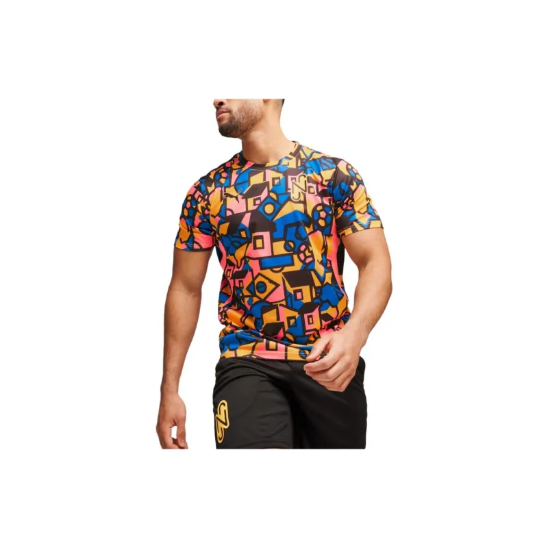 PUMA x NEYMAR JR X COPA AMÉRICA T Shirt Men's Camouflage Blue-2