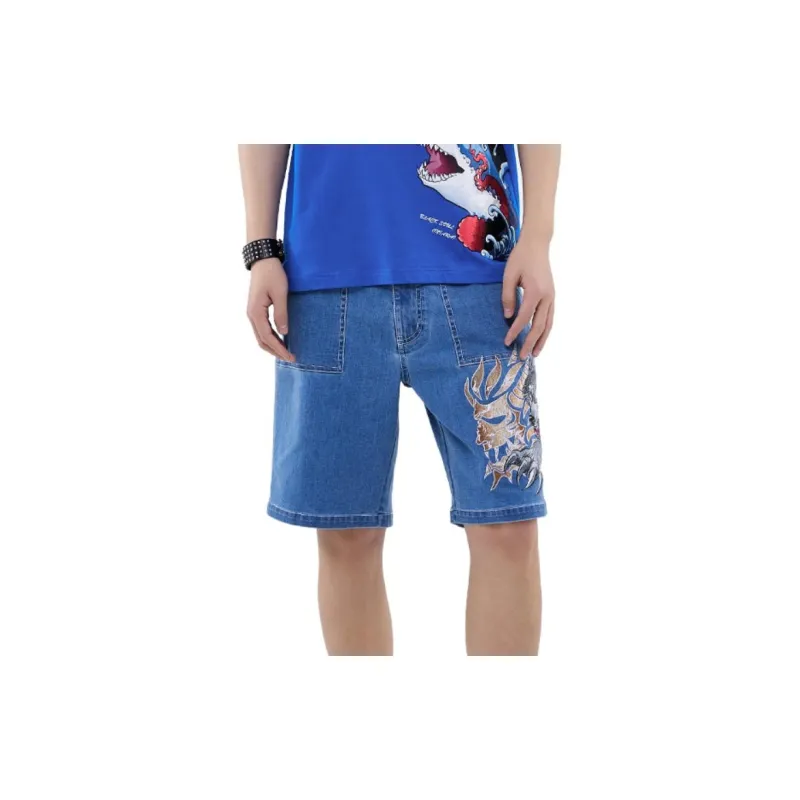 ONIARAI Denim Shorts Men-6