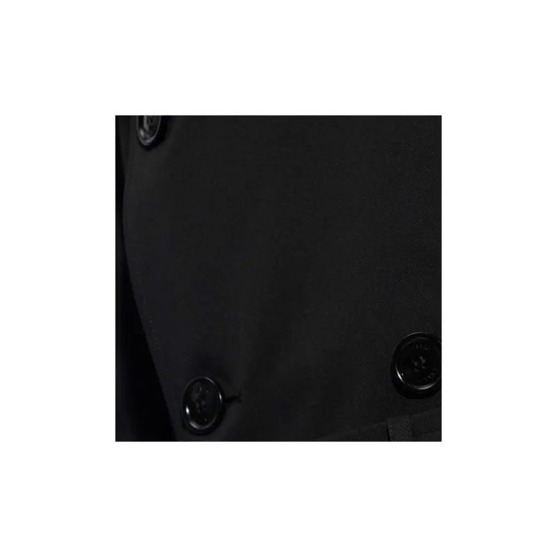 Burberry Double Breasted Belted Waist Trench Coat-4