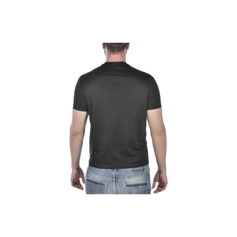 EMPORIO ARMANI T Shirts Men Black-4
