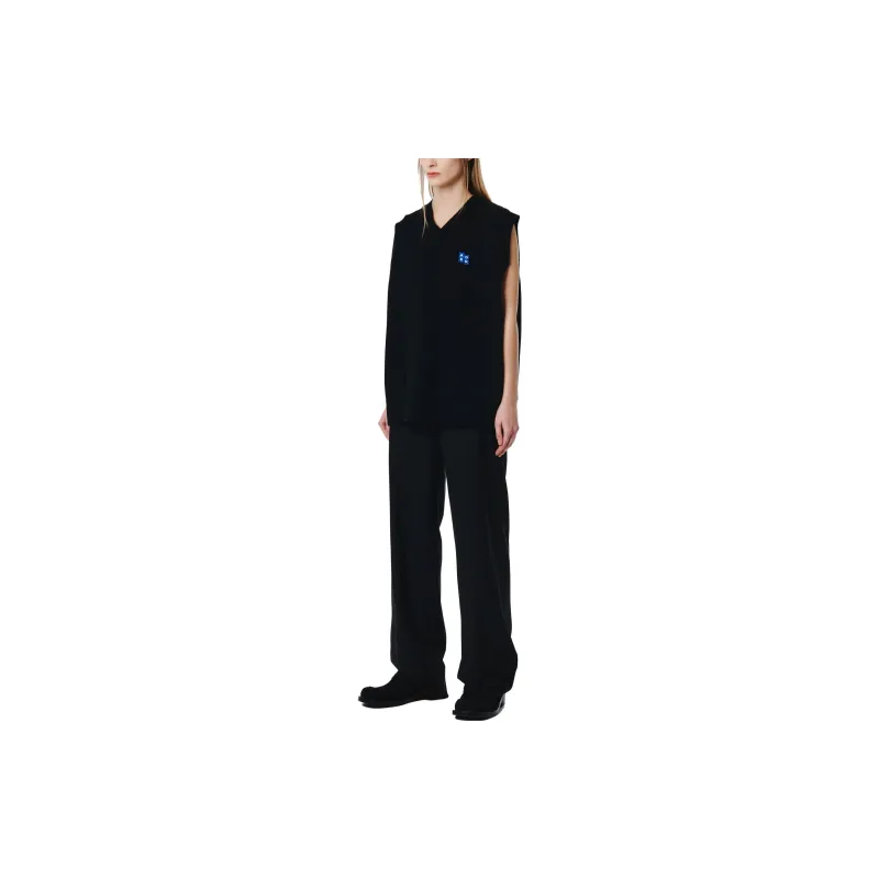 ADER ERROR Tetris-appliqué Knitted Top-4