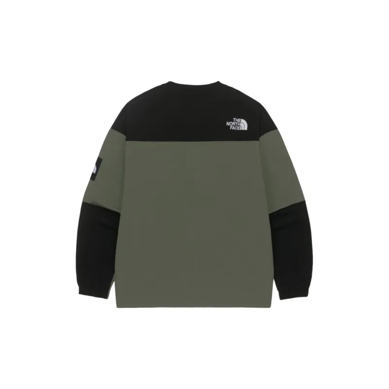 THE NORTH FACE Albany Crewneck Army Green Unisex Korea Version-1