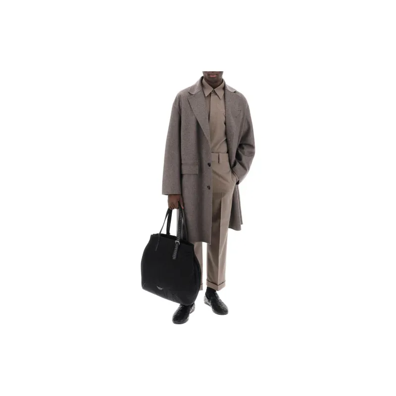 Bottega Veneta SS24 Coat Men's Gray-2