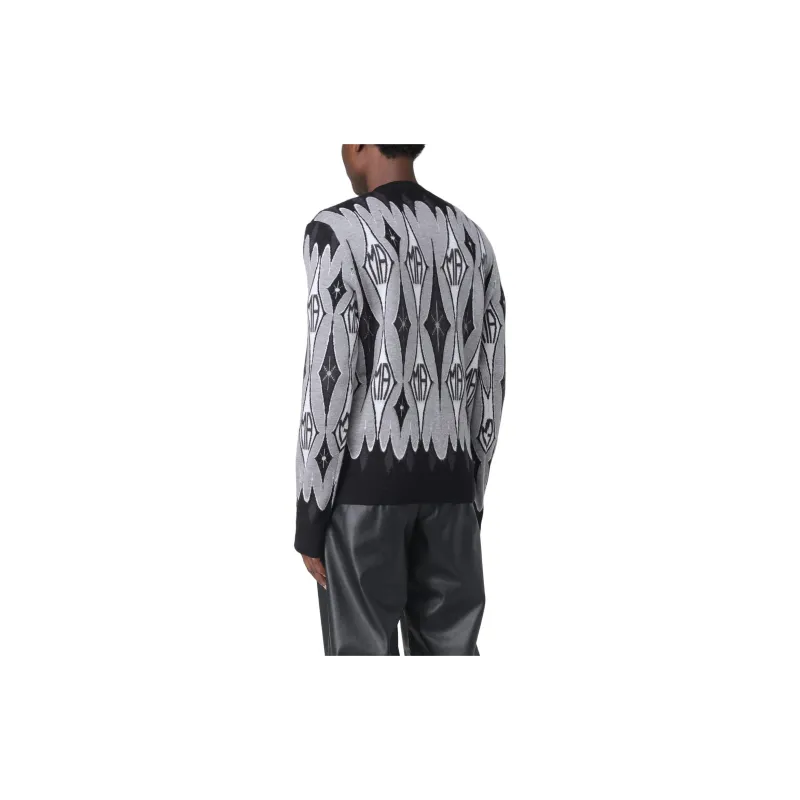 AMIRI Argyle Jacquard Crew-2