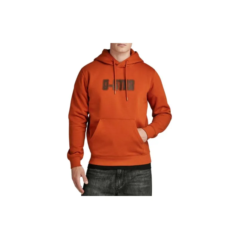 G STAR RAW Sweatshirts Men Maroon Tea Brown-2