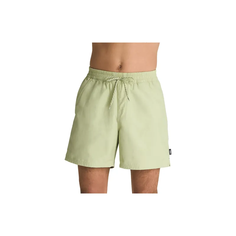 Vans Primary Solid 17'' Elastic Boardshorts Casual Shorts Men's Green-4