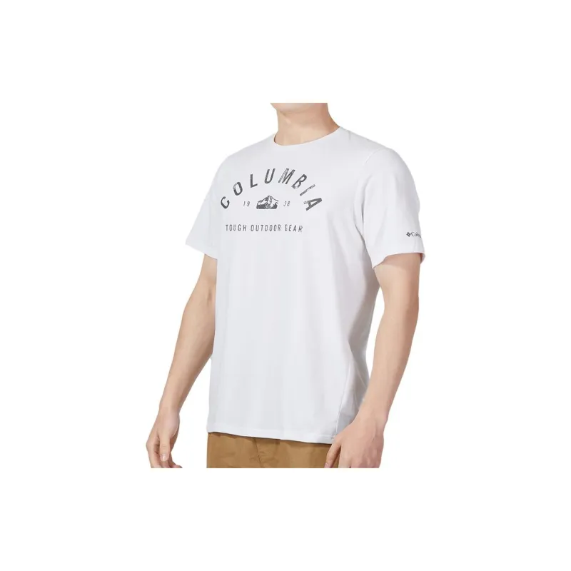 Columbia T-Shirts Men White-3