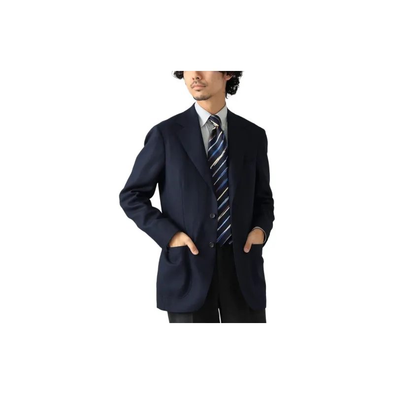 Beams Jackets Coats Men's Marine Blue-10