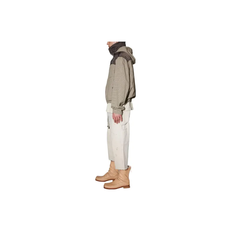 OUR LEGACY Shigatsu Plaid check Hooded Jacket-3
