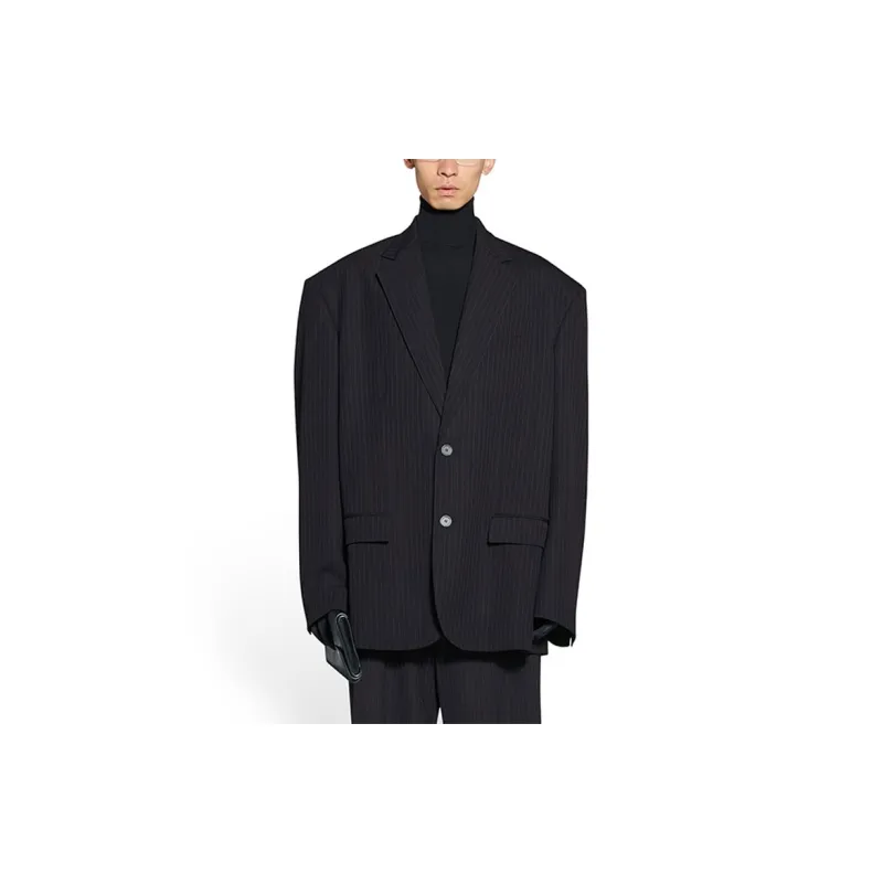 Balenciaga Pinstripe Blazer-4
