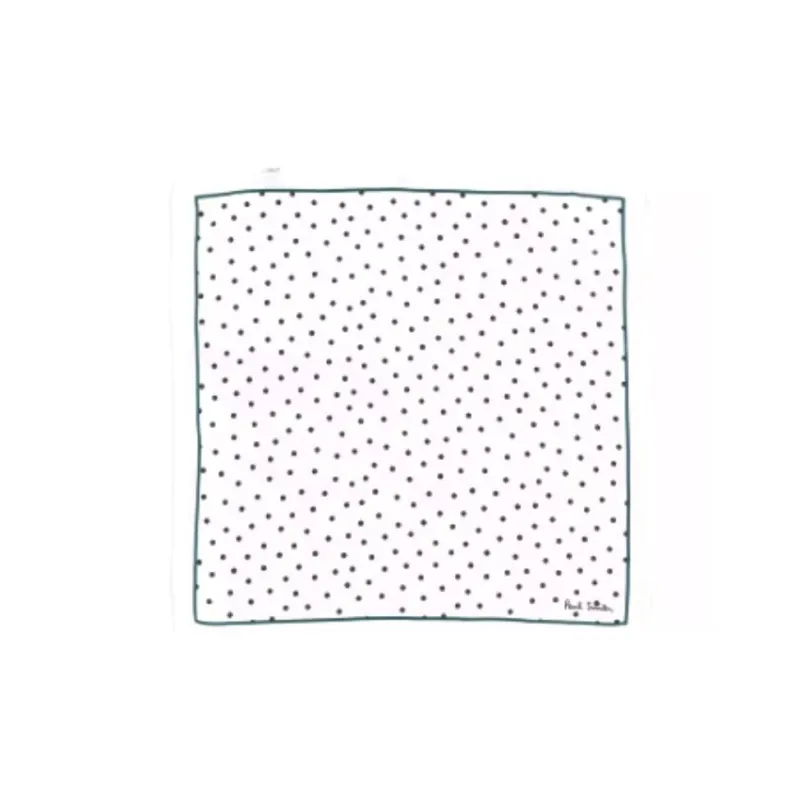 Paul Smith Mulberry Silk Silk Scarves Men's White-0