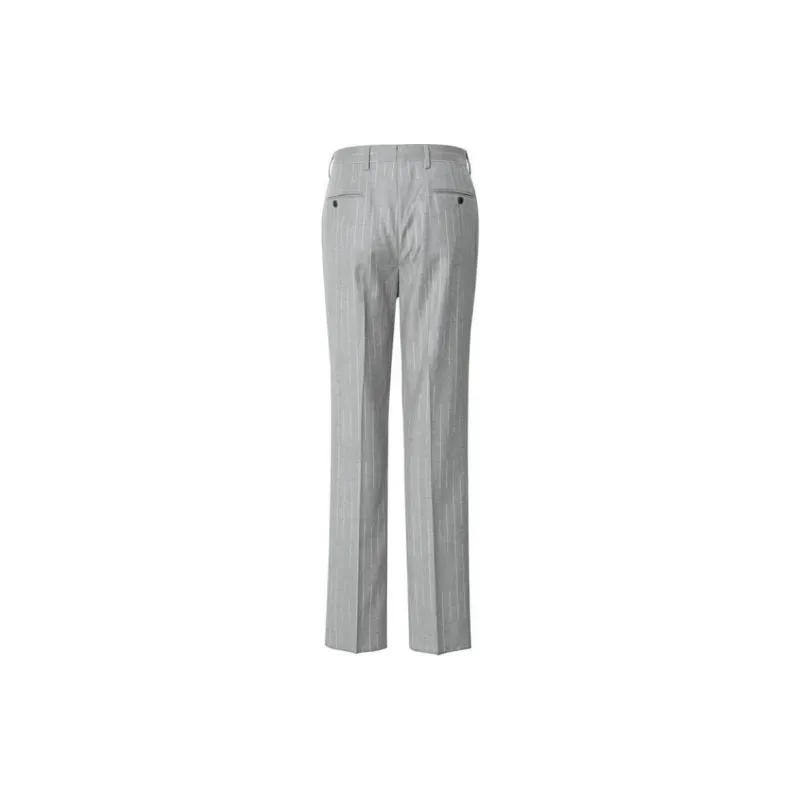 RARE Suit Trousers Men Gray-1