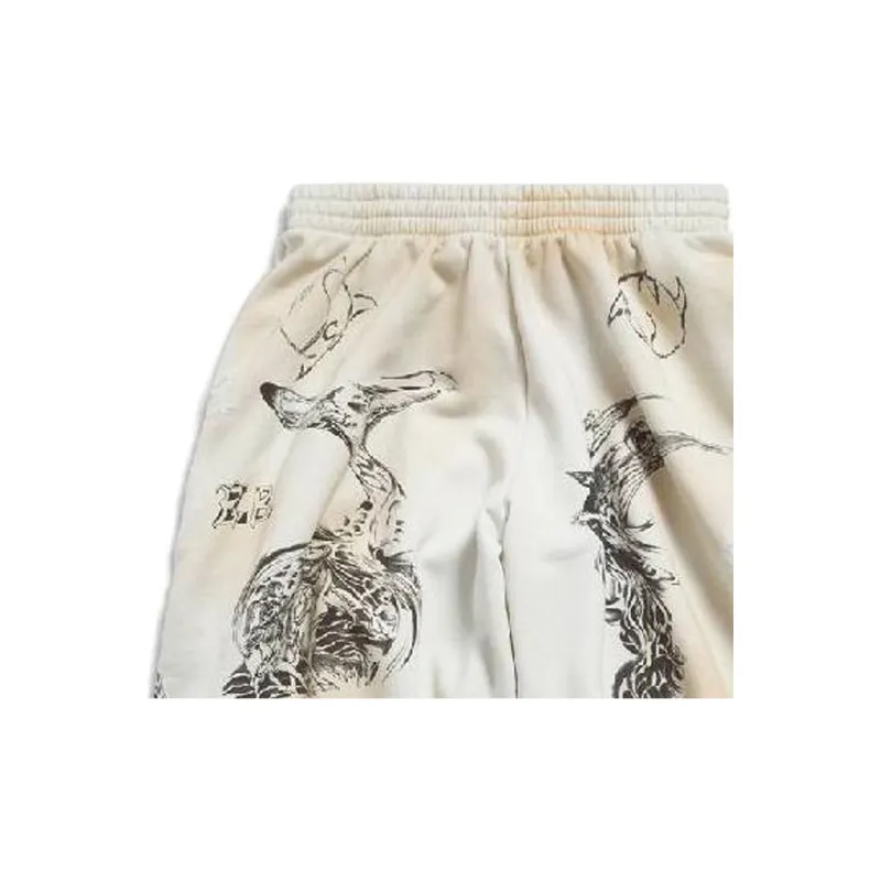 Balenciaga Men's Tat Baggy Sweatpants-6