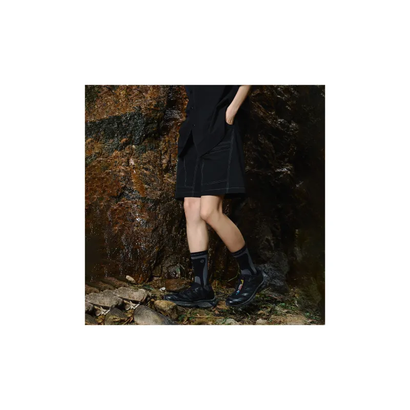 ENSHADOWER Cargo Shorts Unisex Black-5