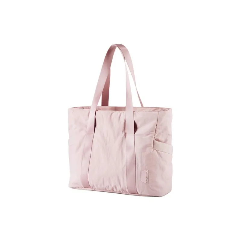 BAGSMART Polyamide Shoulder Bag Regular Women's Pink/Camel/Black-1