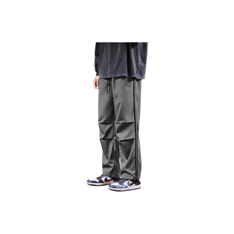 Tonlion Cargo Pants Men's Medium Gray-3