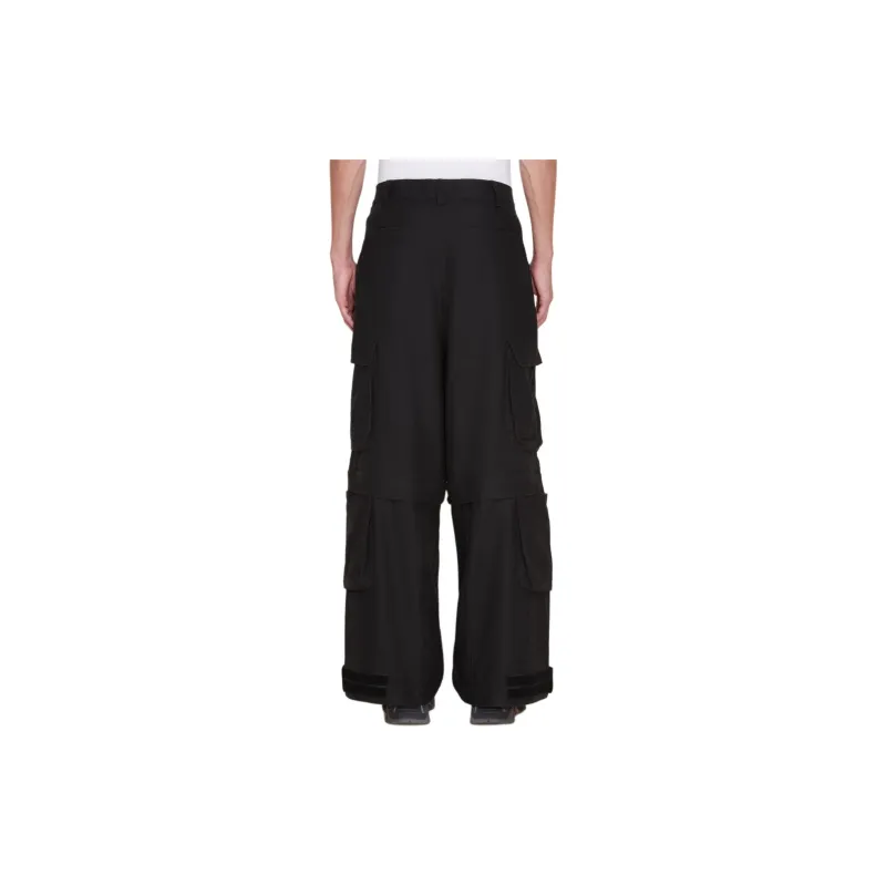 HOLZWEILER Cargo Pants Men's Black-4