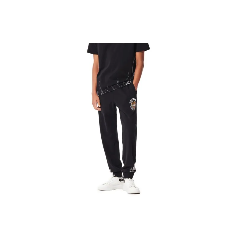Ed Hardy Casual Pants Men's Black-2