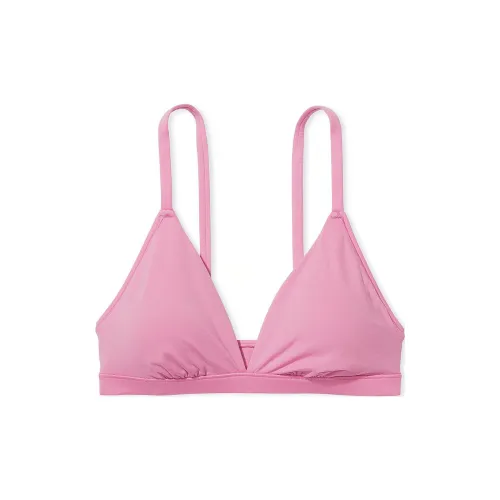 Victoria's Secret PINK Bralettes & Bra Tops Base Cotton Triangle Bralette/MP Bra Women's Pink