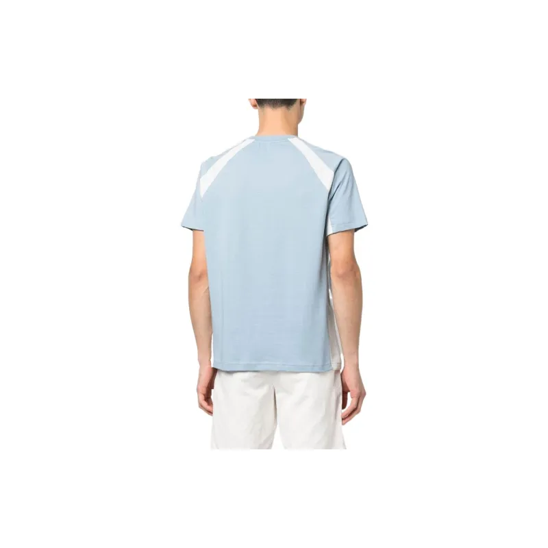 EMPORIO ARMANI EA7 SS23 T Shirt Men's Blue-2