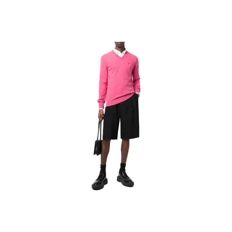CDG Play Sweaters Men Pink-1