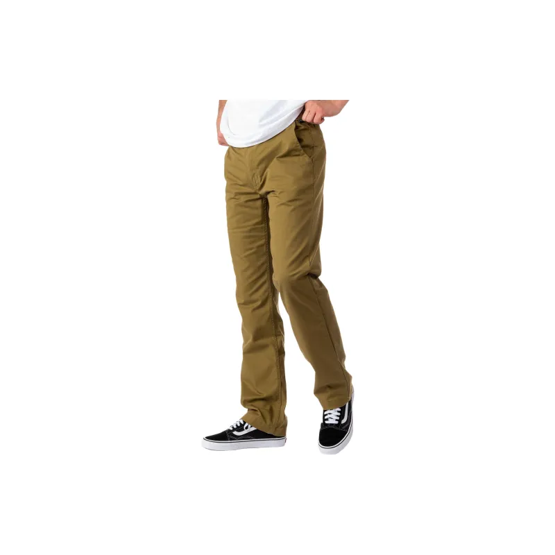 Vans Authentic Chino Rela Casual Pants Men's Yellow-3