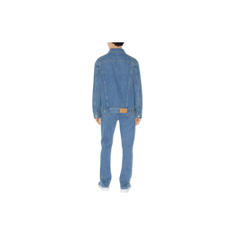 Burberry SS23 Denim Jacket Men's Blue-2