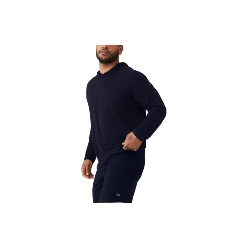 Alo Yoga CORE HOODED RUNNER Sweatshirt Men's-8