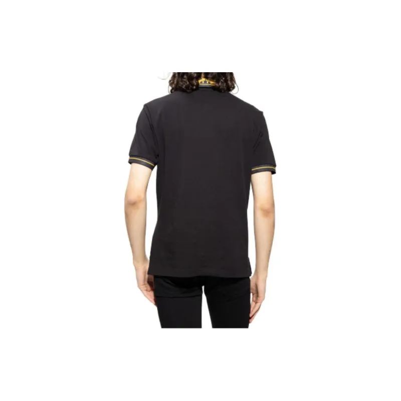 VERSACE JEANS COUTURE Baroque pattern Polo Shirt-3