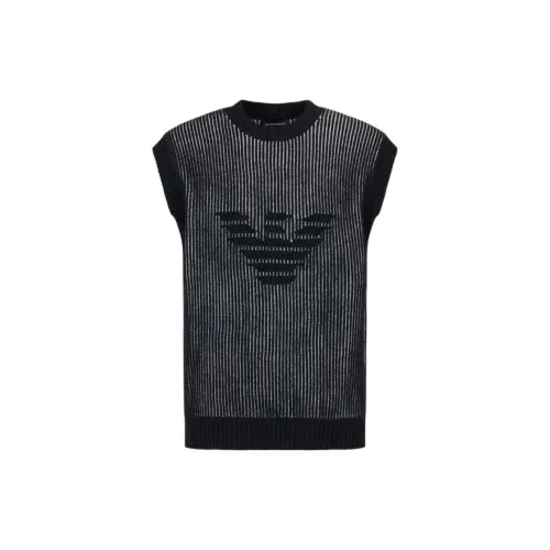 EMPORIO ARMANI Tank Tops Men Black