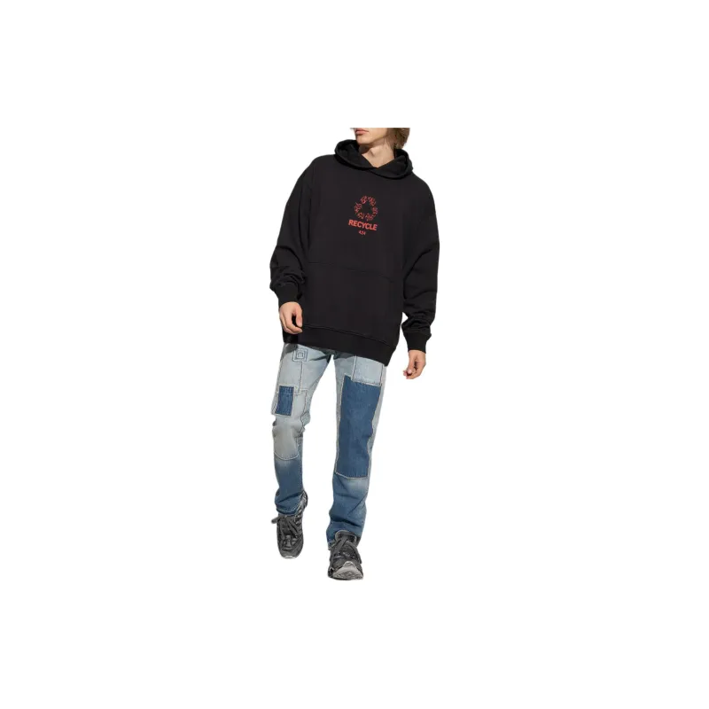 424 Logo print 'Recycle' Hoodie-6