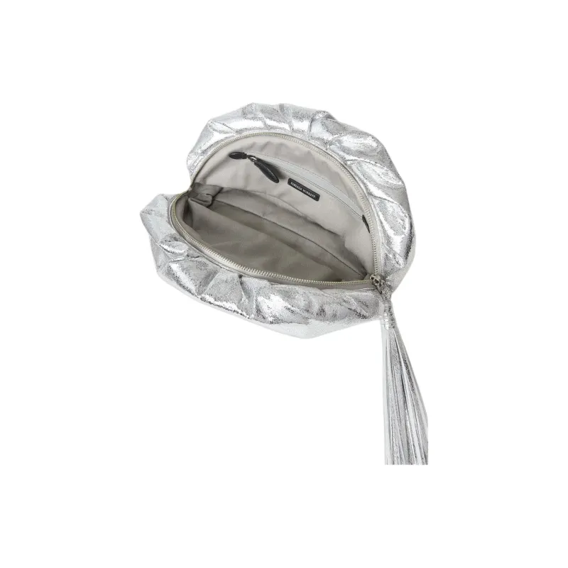 REBECCA MINKOFF PU Polyurethane Clutch Women's Silver-2